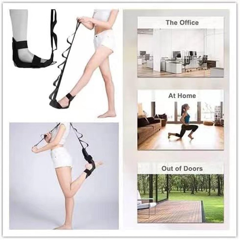Yoga Stretching Strap，Exercise and Leg Lift Straps，Leg and Calf Stretcher