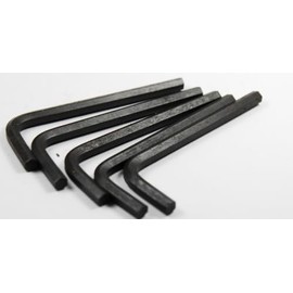L-HANDLE HEX KEY ALLEN WRENCH 3/16" X 3.1" OAL LOT OF 5 PIECES