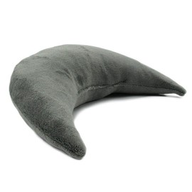 Thedecofactory Moon Shaped Cushion Grey Extra Soft 30 x 45 cm Polyester 45 x 30 cm