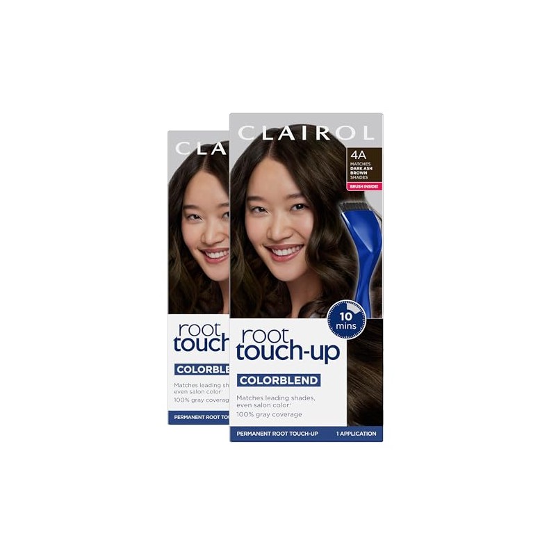 Clairol Nice N' Easy Root Touch Up, 004a, Dark Ash