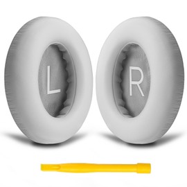 YOCOWOCO Upgraded Replacement Earpads for Bose 700 (NC700) Wireless Noise Cancelling Headphones, Ear Pads Cushions with Softer Leather, High Density Memory Foam, Added Thickness (Gray)