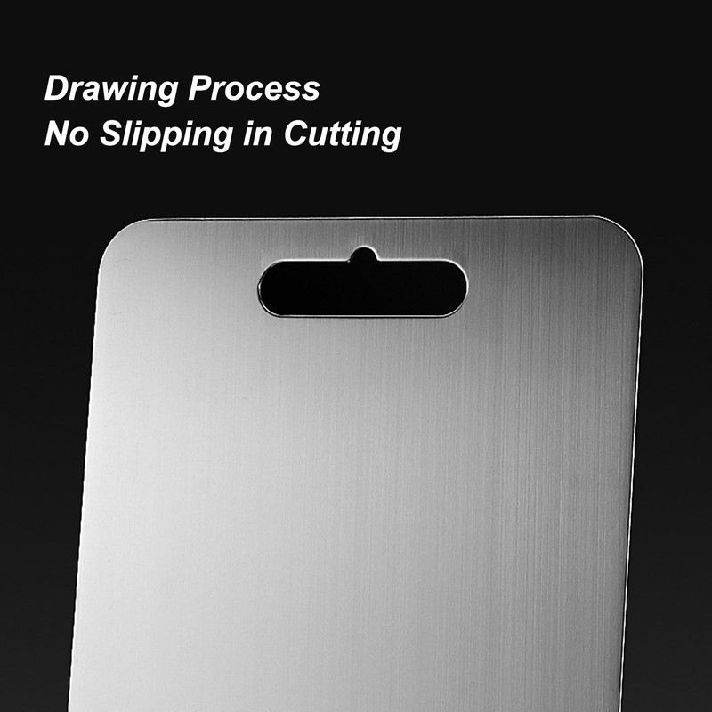 Cutting Board Double Sided 304 Stainless Steel Easy Cleaning for