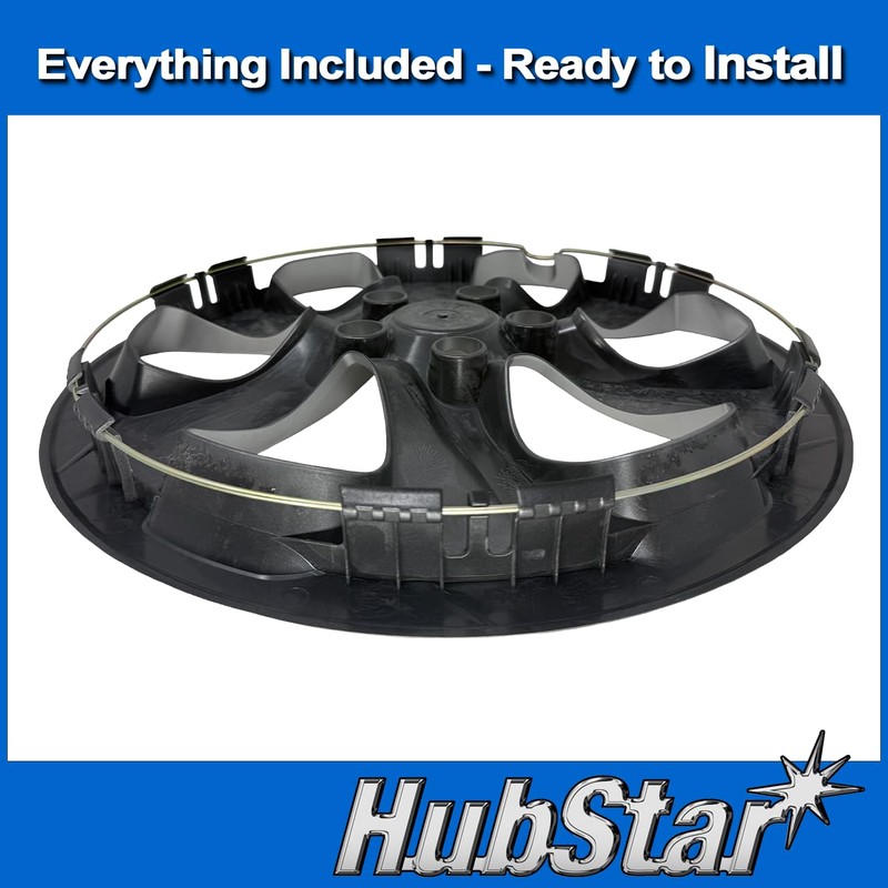 HubStar Hubcap Replacement for Toyota Rav4 2019-2025, 17-inch Wheel Cover,