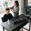 Hedume Barber Clipper Tray Organizer with Anti-Slip Mat, Corded Clippers
