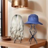 OYUUJII Wig Stand,2 Pcs Wig Stands Holders for Long Short