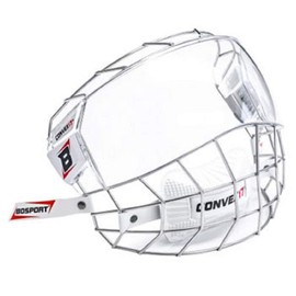 Bosport Combo Convex, Size: Junior Visor and Grid Combo for All Brands and Helmets