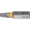 HECO HD 20 Drive Bits Orange Pack of 10