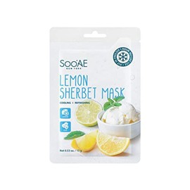 Soo'AE Lemon Sherbet Mask, Cooling & Refreshing, 1 Count