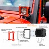 Auxbeam Red Shell LED Pod Lights, 3 Inch 40W Spot