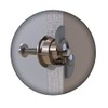 GripIt 202-304 Brown 20mm Plasterboard Fixings For Stud Walls -