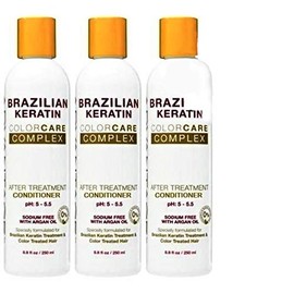 Brazilian Keratin Color Care Complex After-Treatment Conditioner - 8.8oz - 3 Bottles - VALUE BUNDLE
