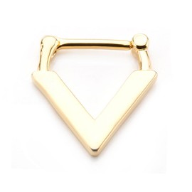 Pierced Owl - Tribal Arrow Point Septum Clicker in 316L Stainless Steel, Metal, no gemstone