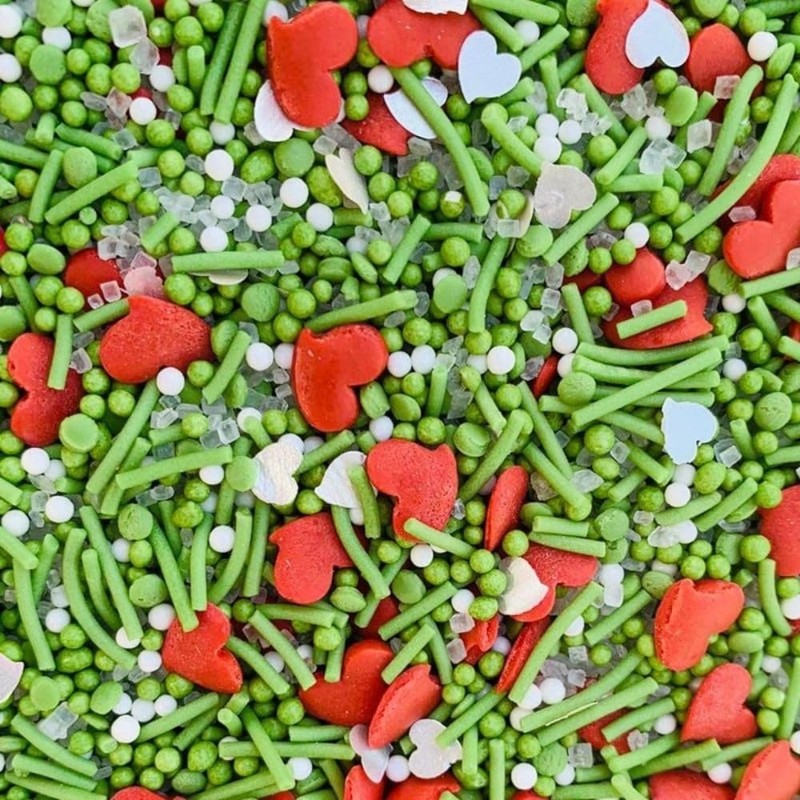 Christmas Mistletoe Kisses Sprinkle Blend - 90g