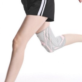 Fitness, Hiking & Running Knee Support Band with Hole Protector 1P M