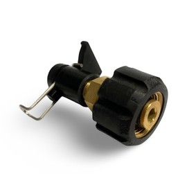 M&M Smartek High Pressure Adapter for Hose Plug/Converter for Pressure Washers Compatible with Karcher, Black & Decker, Nilfisk, Stihl G1/4 Inch or with M22 IG (Option A for Kärcher & M22 IG)