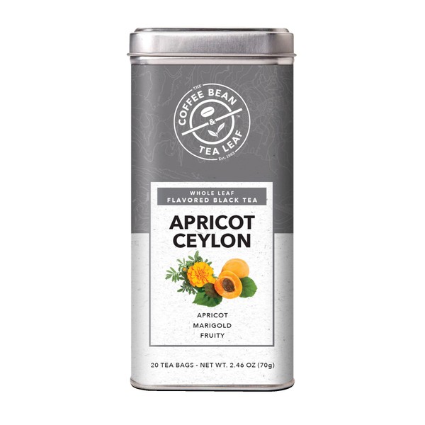 The Coffee Bean & Tea Leaf, Tea, Hand-Picked Apricot Ceylon,