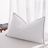 Mosluna Flat Goose Feather Down Pillows for Sleeping Standard Size