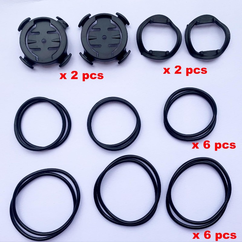 Paifeancodill 2 Sets Quarter-Turn Bike Mount Kit Compatible with Garmin