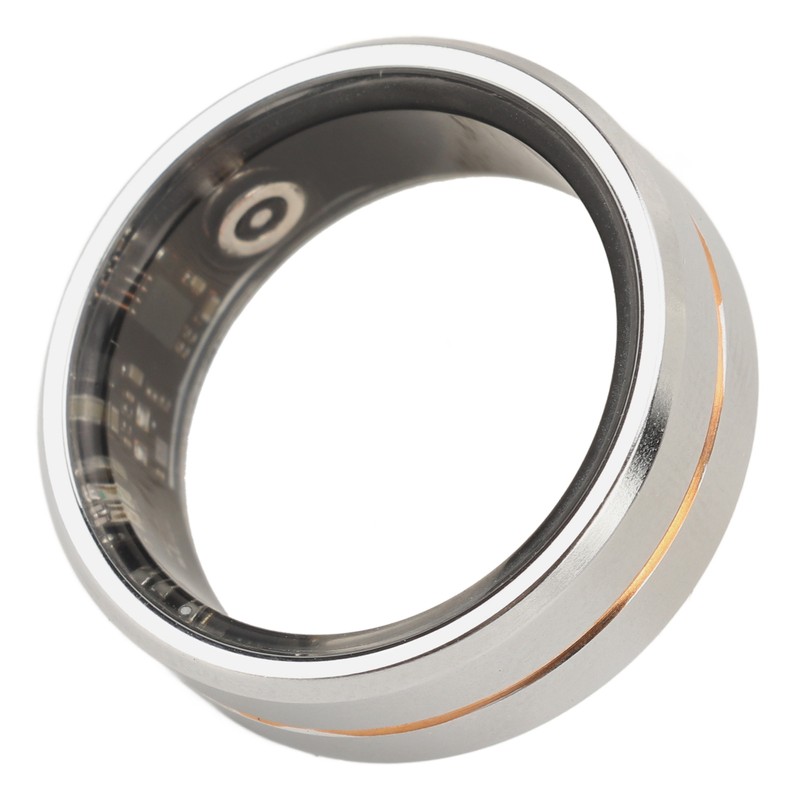Smart Ring Silver Waterproof Remote Control Shooting Smart Health Tracker