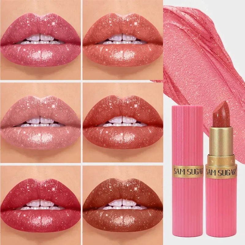 Kit Lápiz Labial Perlado Clásico Duradero