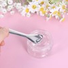 2Pcs Cosmetic Spatula, Mini Metal Makeup Spatula Reusable Cosmetic Cream