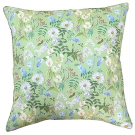 DDintex FLORET LONDON Cushion Cover, Chartwell Green, 17.7 x 17.7 inches (45 x 45 cm), Liberty Print