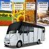HFKJway Rv Cover for Roof - 210D Oxford Cloth, Wind,