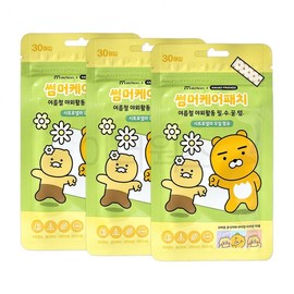 Kakao Friends Summer Care Patch (Ryan & Chunsik) 30pcs x 3
