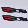 2x Z06 505 HP Emblem badge 3D Nameplate Fender Replacement