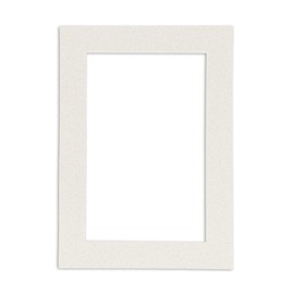 16x20 Bevel Cut Mat for 12x15 Photos - Acid Free Oyster Shell White Precut Matboard - for Pictures, Photos, Framing - 4-ply Thickness