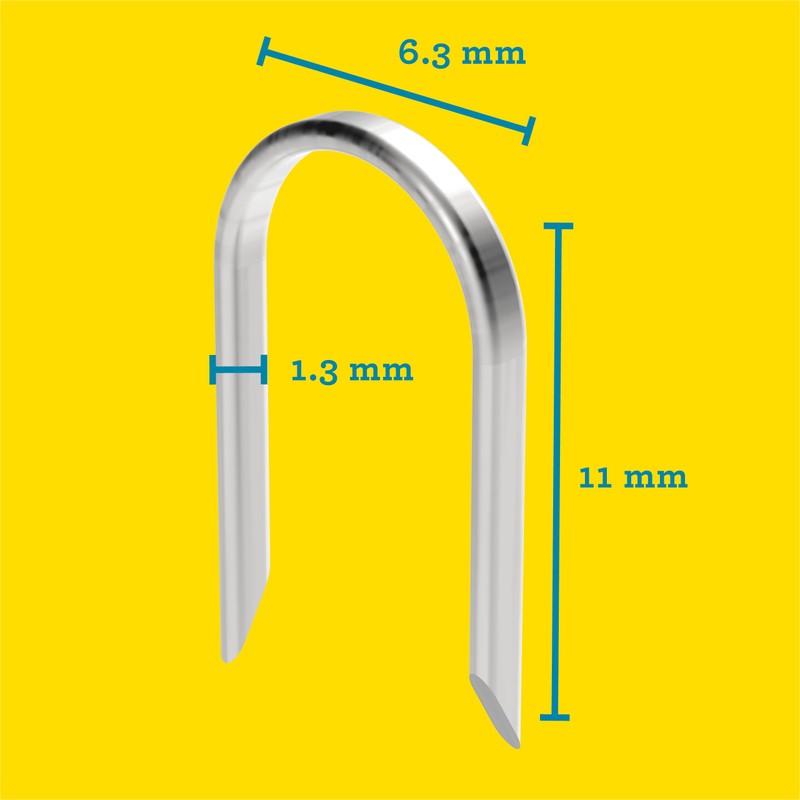 Rapid Grapas, alto rendimiento, gris, 11891932