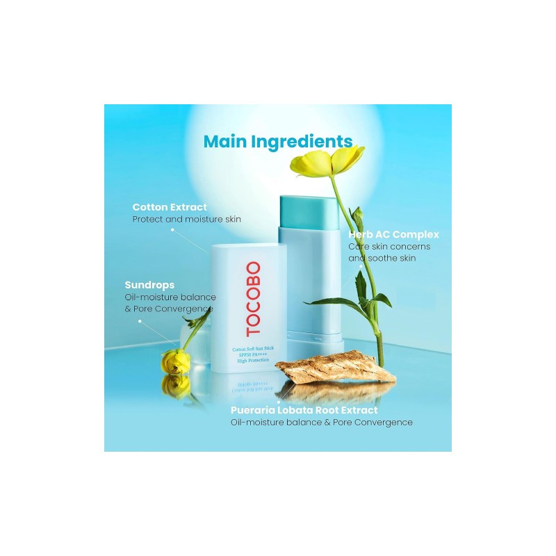 TOCOBO [TOCOBO]Cotton Soft Sun Stick SPF50+ PA++++