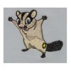 Mini the Sugarglider (1214) - Embroidered Deluxe Fleece Baby Blanket