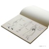 Maruman Sketchbook A4 Crocky Pad, Cream Crocky Paper, 60 Sheets
