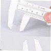 SAFIGLE 6Pcs Eyebrow Measuring Ruler Facial Calipers for Precise Eyebrow