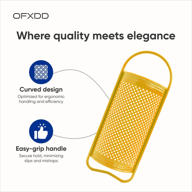 OFXDD Grater - Plastic Graters for Kitchen - Shredder with