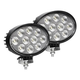 Exzeit 5.7 Inch Oval Led Work Lights for JohnDeere Tractors Trucks, 75W Flood Equipment Lights Compatible with Kubota Trators Trucks, 12V/24V