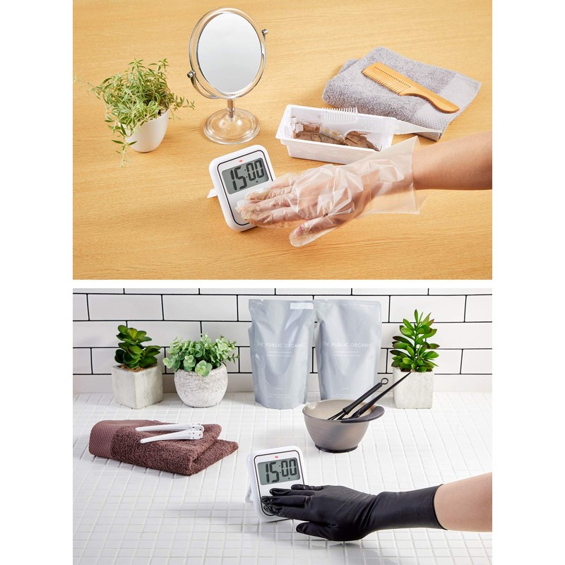 Tanita TD422WH Contactless Timer, Washable, Large Screen, 100 Seconds, Hygienic,