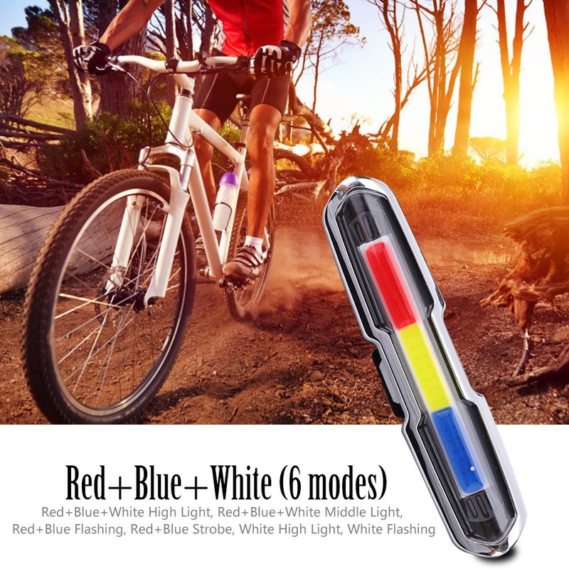 Rear Light, Ultra Bright USB Rechargeable High LED Tail Light