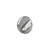 SCHLAGE B60N625 Deadbolt, Keyed 1 Side, Bright Chrome