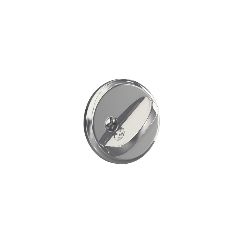 SCHLAGE B60N625 Deadbolt, Keyed 1 Side, Bright Chrome