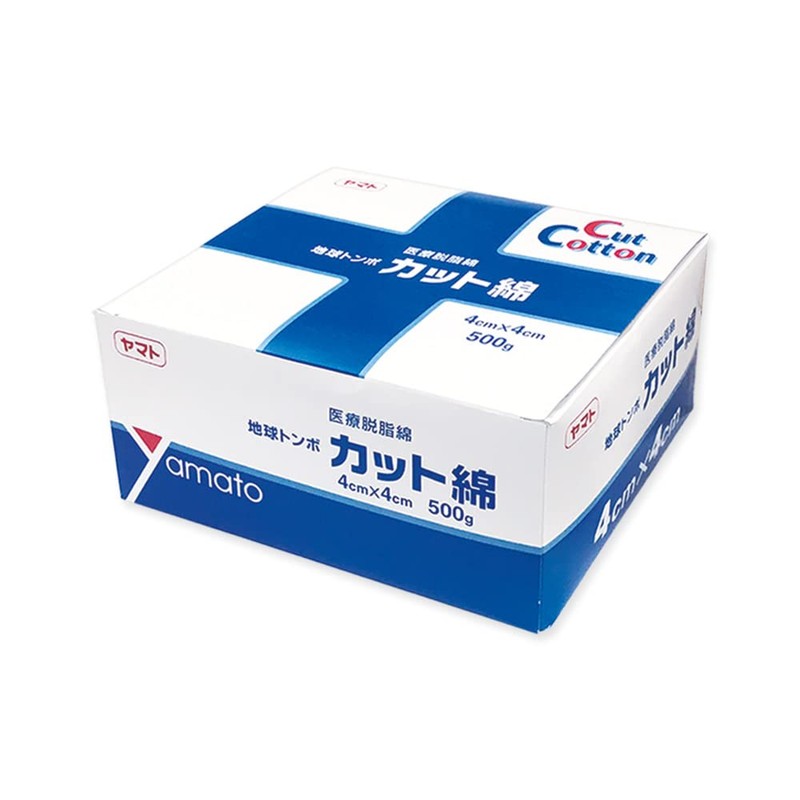 Medical Cut Cotton, 1.6 x 1.6 inches (4 x 4