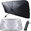helloleiboo Car Windshield Sun Shade UV Rays and Heat Sun