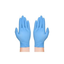 SECURE PLUS Nitrile Exam Gloves Disposable Gloves，Cleaning Service Gloves，Boxed 200