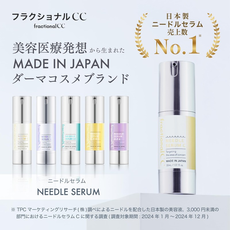 Fractional CC Needle Serum CX4, Set of 2, Striking Needle