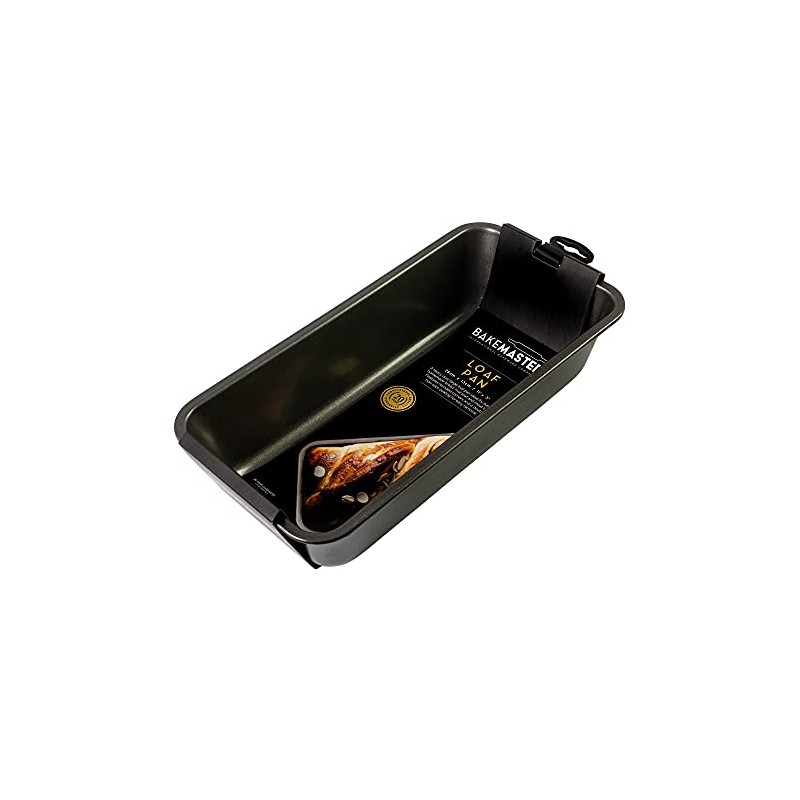 Bakemaster Loaf Pan Non-Stick Large, Grey, 40073