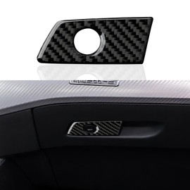 Car Vent Carbon Fibre Cover Sticker Trim Compatible with A4 (2016-2025)/S4(2016-2025)/RS4(2017-2025)/A5(2017-2024)/S5(2016-2025)/RS5(2017-2025) Interior Accessories