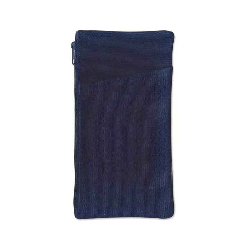 M Plan 010135-08 Tsubame Notebook, Pen Case, Clear Face, Navy