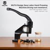 WUTA Hand Press Button Installation Machine Manual Press Grommet Eyelet