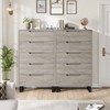 GarveeHome 5 Dresser for Bedroom, 50" Tall Dresser, Freestanding Vertical